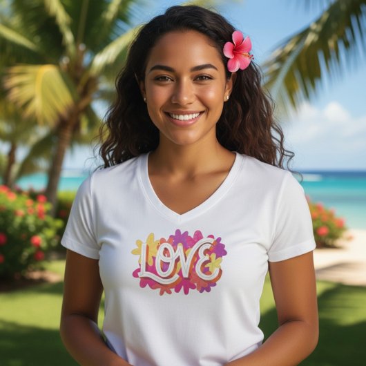 LOVE Tri-Blendシャツ Tシャツ