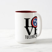 LOVE Tullahoma Tennessee 15oz ツートーンマグカップ (正面右)