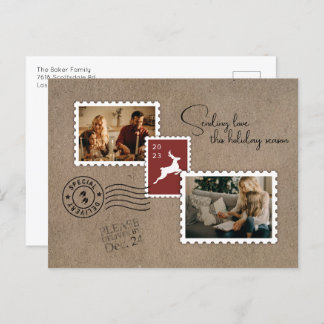 Love Two写真を送る シーズンポストカード