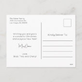 Love Two写真を送る シーズンポストカード (裏面)