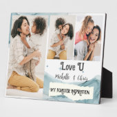 Love U mom：私の永遠のインスピレーション フォトプラーク (側面)