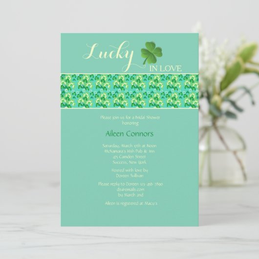 Love U-Pick背景色 招待状 (スタンド正面)