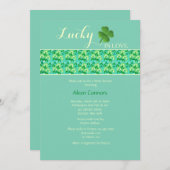 Love U-Pick背景色 招待状 (正面/裏面)