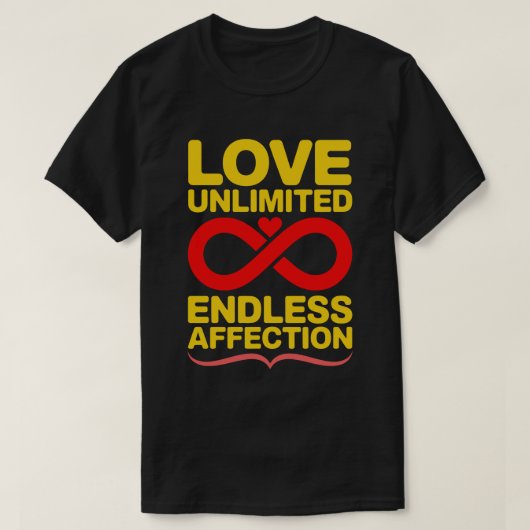 Love Unlimited Tee Tシャツ (デザイン正面)