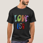 Love USA Tシャツ (正面)