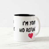 Love Valentine I'm Your ツートーンマグカップ (正面右)