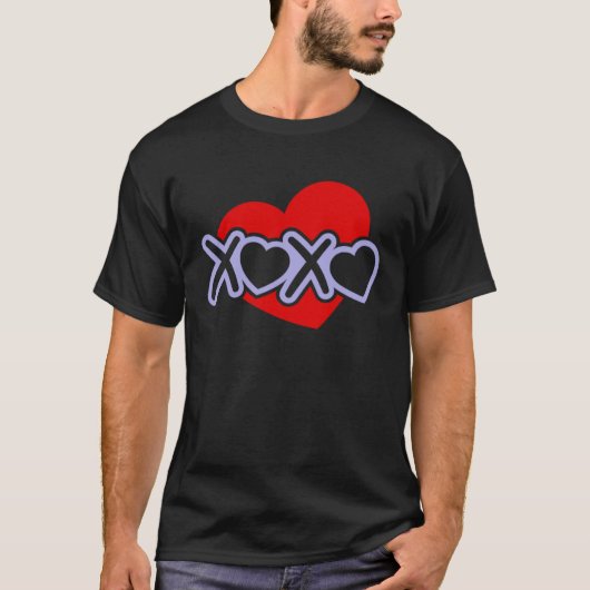 Love Valentine s Day Couple Relationship Heart In Tシャツ (正面)