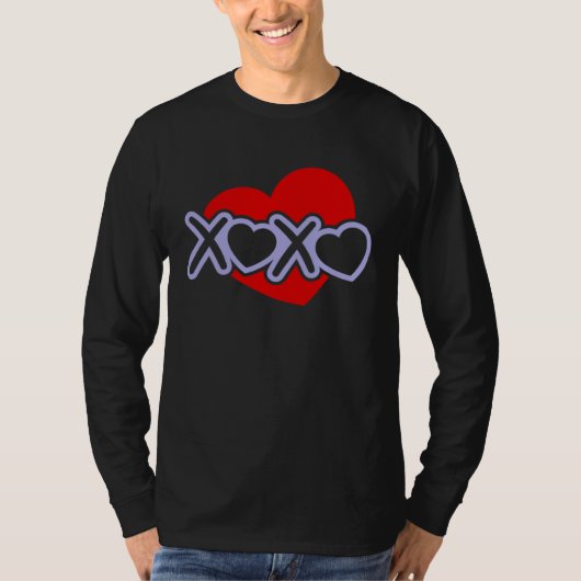 Love Valentine s Day Couple Relationship Heart In Tシャツ (正面)
