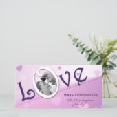 Love Valentine's Dayフォトカード シーズンカード (スタンド正面)