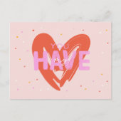 Love Valentines Dayポストカード シーズンポストカード (正面)