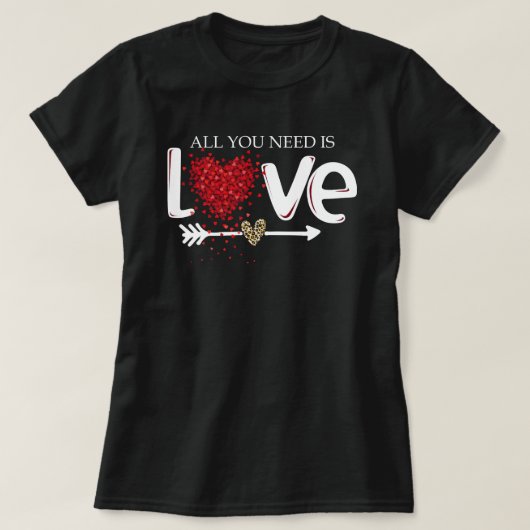 Love Valentines Day Gift Tシャツ (デザイン正面)