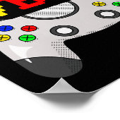 Love Vbs 2024ビデオゲーム休暇バイブルスクールガム ポスター (角)