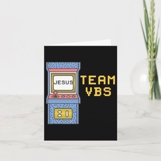 Love Vbs 2024ビデオゲーム休暇バイブルスクールRet カード (正面)