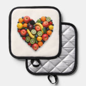 Love Vegan 鍋敷き (正面/裏面)