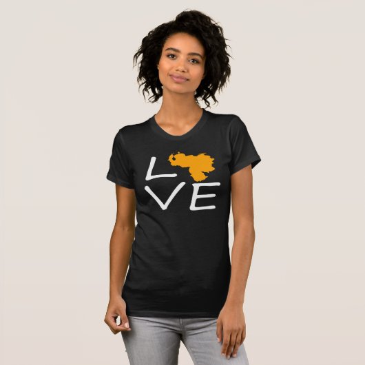 love venezuela tシャツ (正面フル)