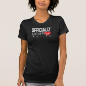 Love Verified ハート チェックマーク  Tシャツ (正面)