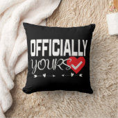 Love Verified Heart Checkmar クッション (ブランケット)