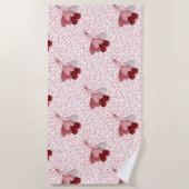 Love Vibes Beach Towel ビーチタオル (正面)