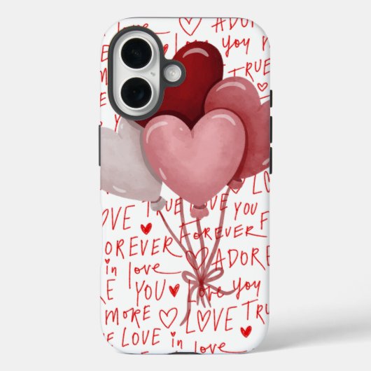 Love Vibes Case Apple iPhone 16 Case-Mate iPhoneケース (裏面)