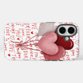 Love Vibes Case Apple iPhone 16 Case-Mate iPhoneケース (裏面 (横))