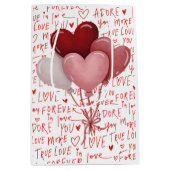 Love Vibes Medium Gift Bag ミディアムペーパーバッグ (正面)