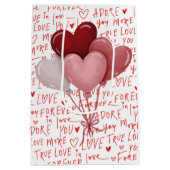 Love Vibes Medium Gift Bag ミディアムペーパーバッグ (裏面)