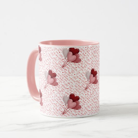 Love Vibes Mug マグカップ (正面左)