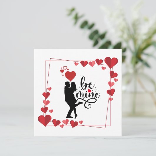 Love Vibes Personalized Flat Card カード (スタンド正面)