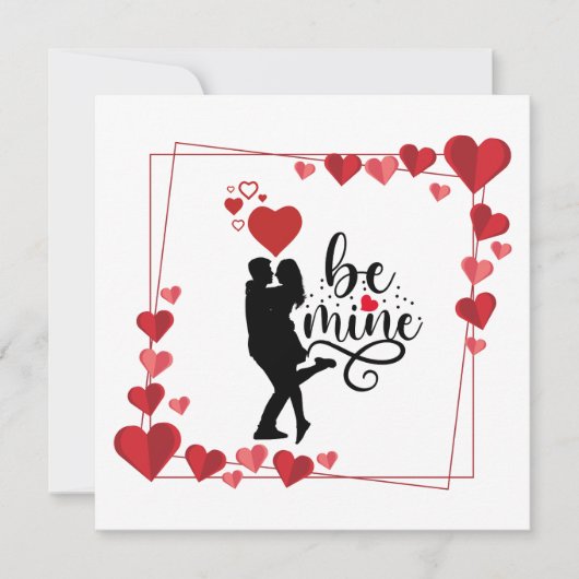 Love Vibes Personalized Flat Card カード (正面)