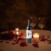 Love Vibes Personalized Label Set ワインラベル