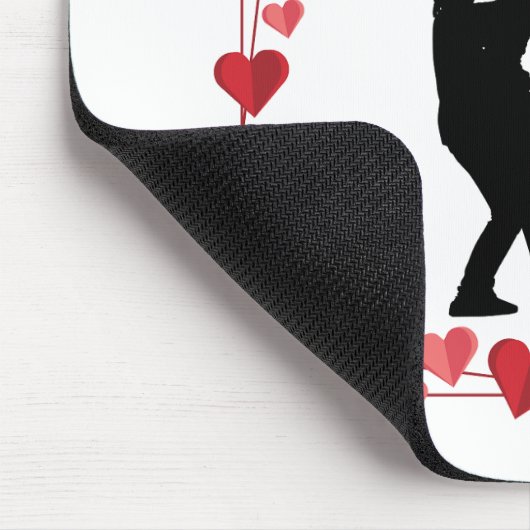 Love Vibes Personalized Mousepad マウスパッド (コーナー)