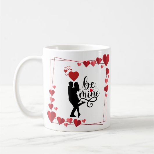 Love Vibes Personalized Mug コーヒーマグカップ (左)