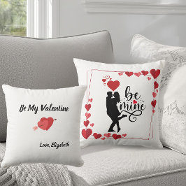 Love Vibes Personalized Throw Pillow クッション