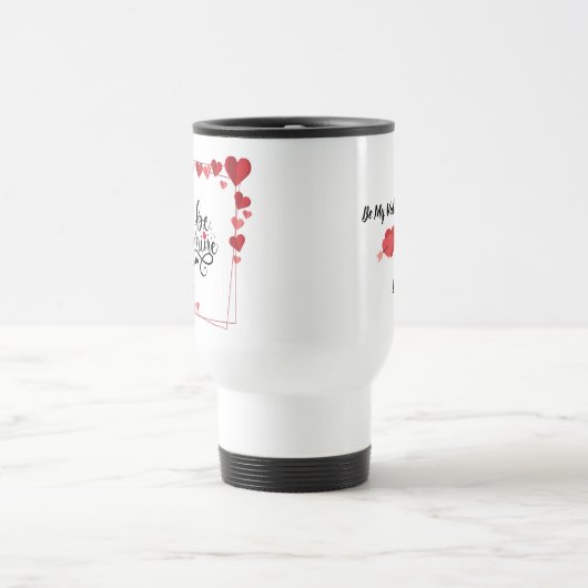 Love Vibes Personalized Travel Mug トラベルマグ (中央)