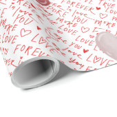 Love Vibes Wrapping Paper ラッピングペーパー (ロールコーナー)