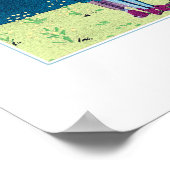 Love. Vintage Art Deco Print ポスター (角)