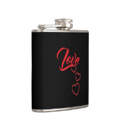 Love Vinyl Wrapped Flask フラスク (右)