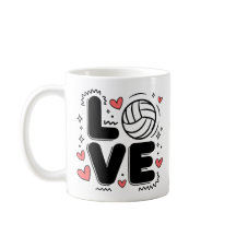Love Volleyball Cute Volleyball Player Girls Women