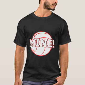 Love Volleyball Mine For N Tシャツ