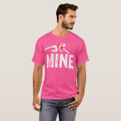 Love Volleyball Mine T Shirt - おもしろい Volleball Sh Tシャツ (正面フル)