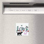 LOVE w/Cat マグネット (インサイチュ (食洗機))