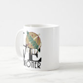 LOVE Wagoner Oklahoma 11oz コーヒーマグカップ (正面左)