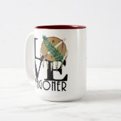 LOVE Wagoner Oklahoma 15oz ツートーンマグカップ (正面左)