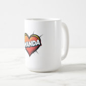 Love Wanda コーヒーマグカップ (正面右)