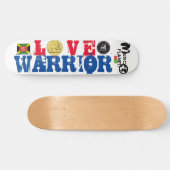 LOVE WARRIORスケートボード スケートボード (横)