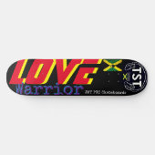 LOVE WARRIOR 8 1/2" スケートボードデッキ (横)