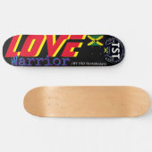 LOVE WARRIOR 8 1/2" スケートボードデッキ (横)