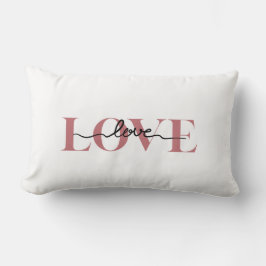LOVE Wedding Accent Pillow ランバークッション
