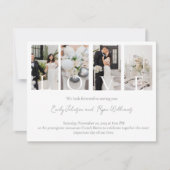 Love Wedding Card with Four Photos シーズンカード (正面)