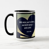 Love What あなたは何をマグ – Adiela Akoo マグカップ (左)